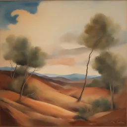 a landscape by Clara Ledesma