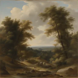 a landscape by Claude Lefèbvre