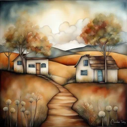 a landscape by Claudia Tremblay