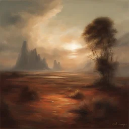 a landscape by Clint Langley