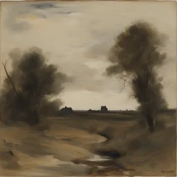 a landscape by Constant Permeke