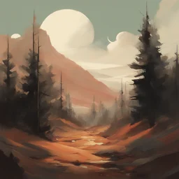 a landscape by Cory Loftis