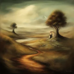 a landscape by Craola
