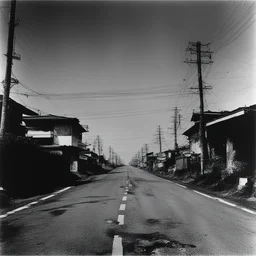 a landscape by Daido Moriyama