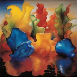 a landscape by Dale Chihuly