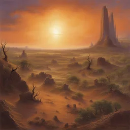 a landscape by Dan Simmons