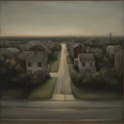 a landscape by Dan Witz