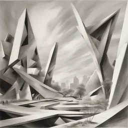 a landscape by Daniel Libeskind