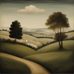 a landscape by Daria Petrilli
