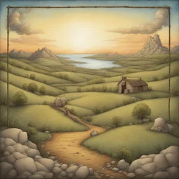 a landscape by Dave Coverly