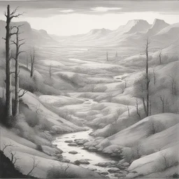 a landscape by Dave Stevens
