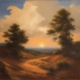 a landscape by David B. Mattingly