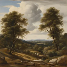 a landscape by David Bates