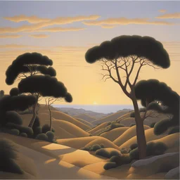 a landscape by David Ligare