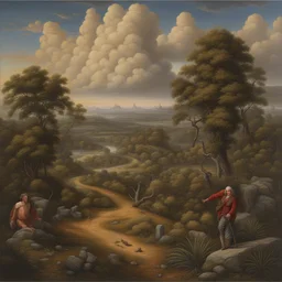 a landscape by David Michael Bowers