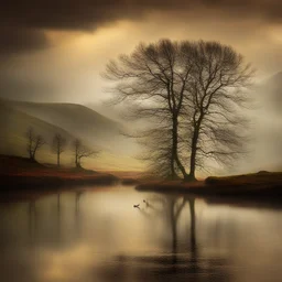 a landscape by David Mould