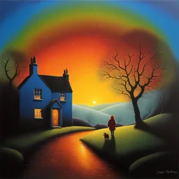 a landscape by David Renshaw