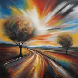 a landscape by David Walker