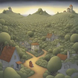 a landscape by David Wiesner