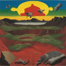 a landscape by David Wojnarowicz