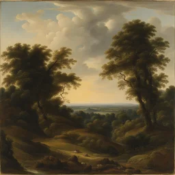 a landscape by De Es Schwertberger