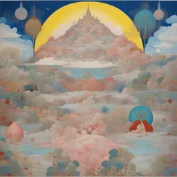 a landscape by Del Kathryn Barton