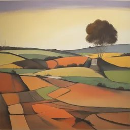 a landscape by Derek Boshier