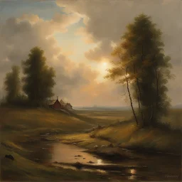 a landscape by Dmitry Vishnevsky