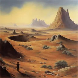 a landscape by Don Lawrence
