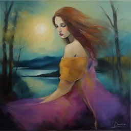 a landscape by Dorina Costras