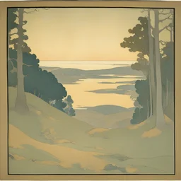a landscape by Dorothy Lathrop