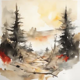 a landscape by Dustin Nguyen