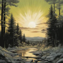 a landscape by Ed Brubaker