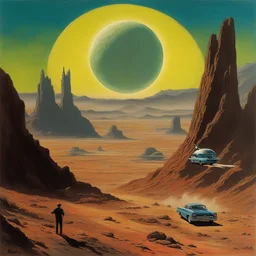 a landscape by Ed Emshwiller
