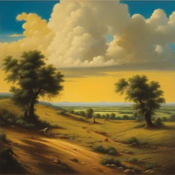 a landscape by Ed Valigursky