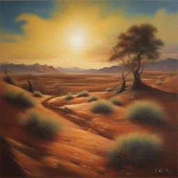 a landscape by Eddie Del Rio