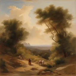 a landscape by Eduard Cortes
