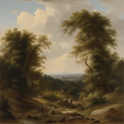 a landscape by Eduard Gaertner