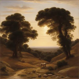 a landscape by Edward Poynter