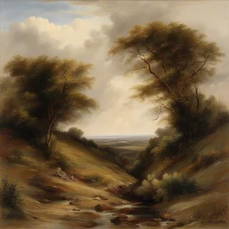 a landscape by Edwin Deakin
