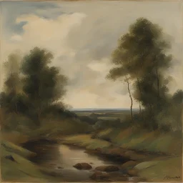 a landscape by Einer Johansen