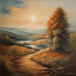 a landscape by Ekaterina Panikanova