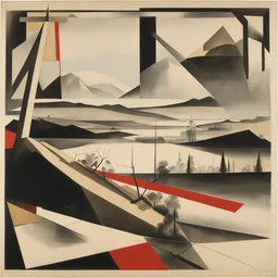 a landscape by El Lissitzky