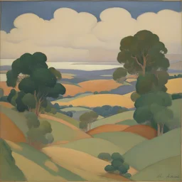 a landscape by Elenore Abbott