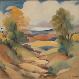 a landscape by Elsie Driggs
