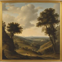 a landscape by Emiliano Di Cavalcanti