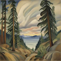 a landscape by Emily Carr