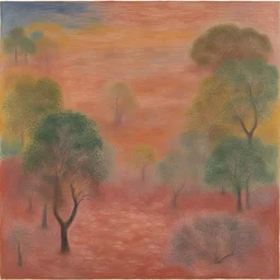 a landscape by Emily Kame Kngwarreye
