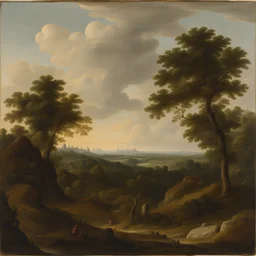 a landscape by Emmanuel de Critz