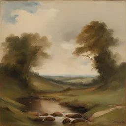 a landscape by Emmy Bridgwater
